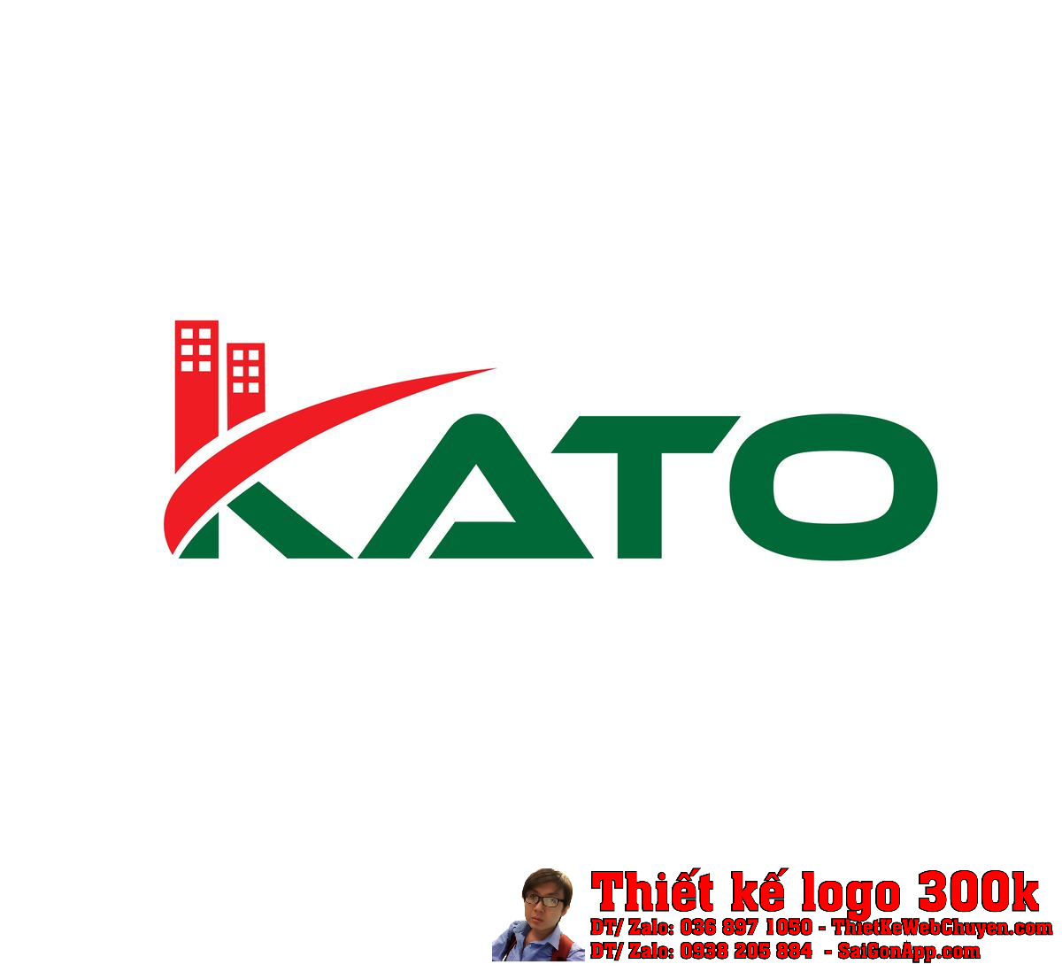 Thiết kế logo xây dựng KATO Thiết kế logo xây dựng KATO