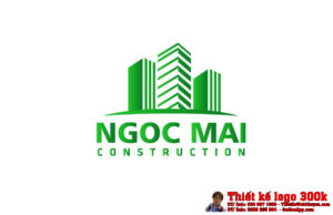 Thiết kế logo xây dựng Ngọc Mai