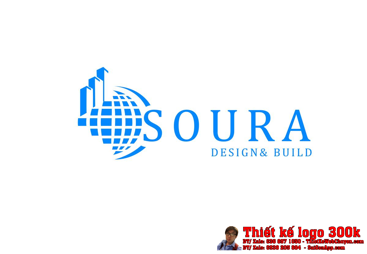 Thiết kế logo xây dựng Soura Thiết kế logo xây dựng Soura