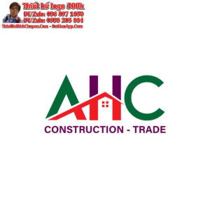 Thiết kế logo xây dựng và nội thất AHC