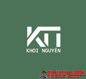 Thiết kế logo xây dựng và thương mại Khôi Nguyên