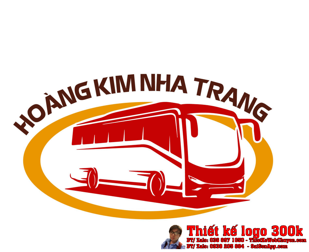 Thiết kế logo xe du lịch và tải lạnh Hoàng Kim Nha Trang