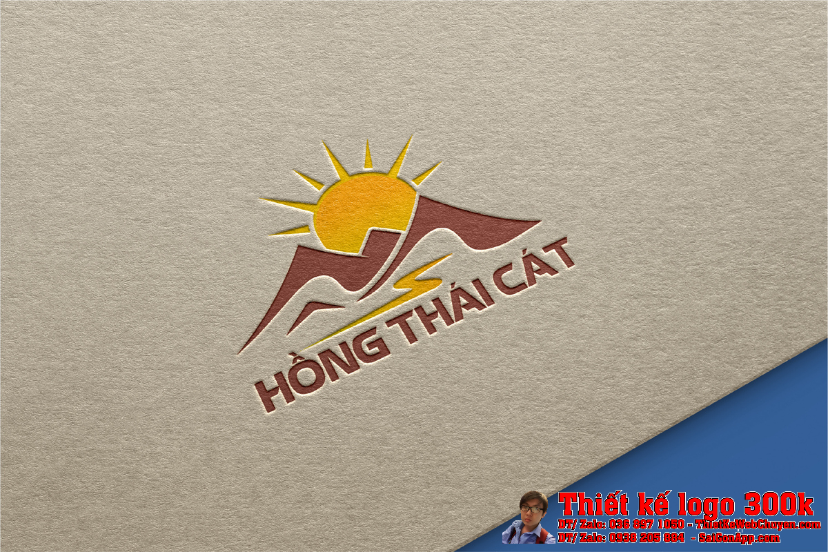 Màu sắc nhận diện thương hiệu Hồng Thái Cát