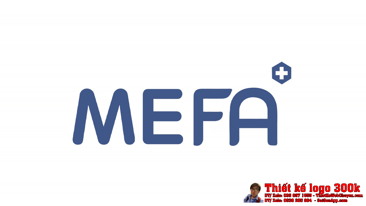 Thiết kế logo y tế MEFA MEDI Thiết kế logo y tế MEFA MEDI