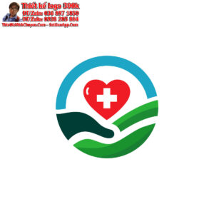 Thiết kế logo y tế Trái Tim