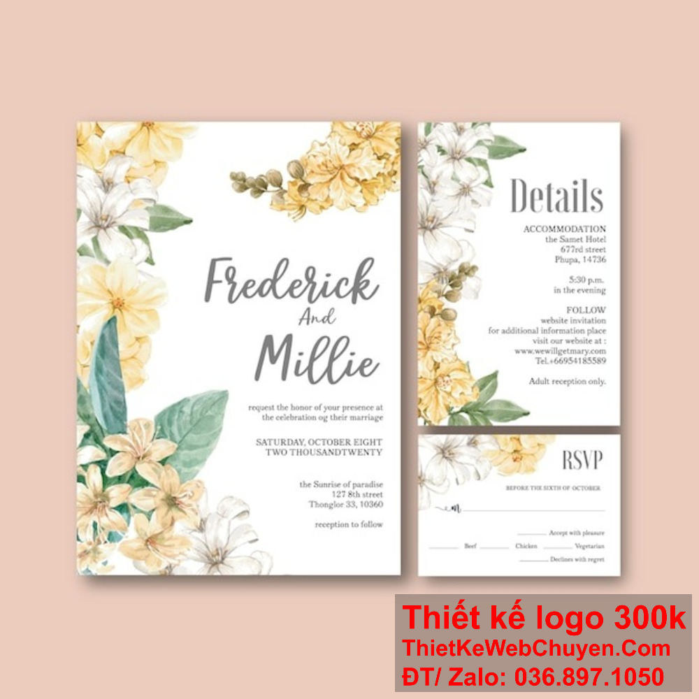 Hãy để chúng tôi giúp bạn tạo ra những thiệp mời Đám Cưới phản ánh sự lãng mạn và đẳng cấp. Chúng tôi tự hào là đối tác tin cậy trong việc tạo ra những thiệp mời Đám Cưới đẳng cấp.