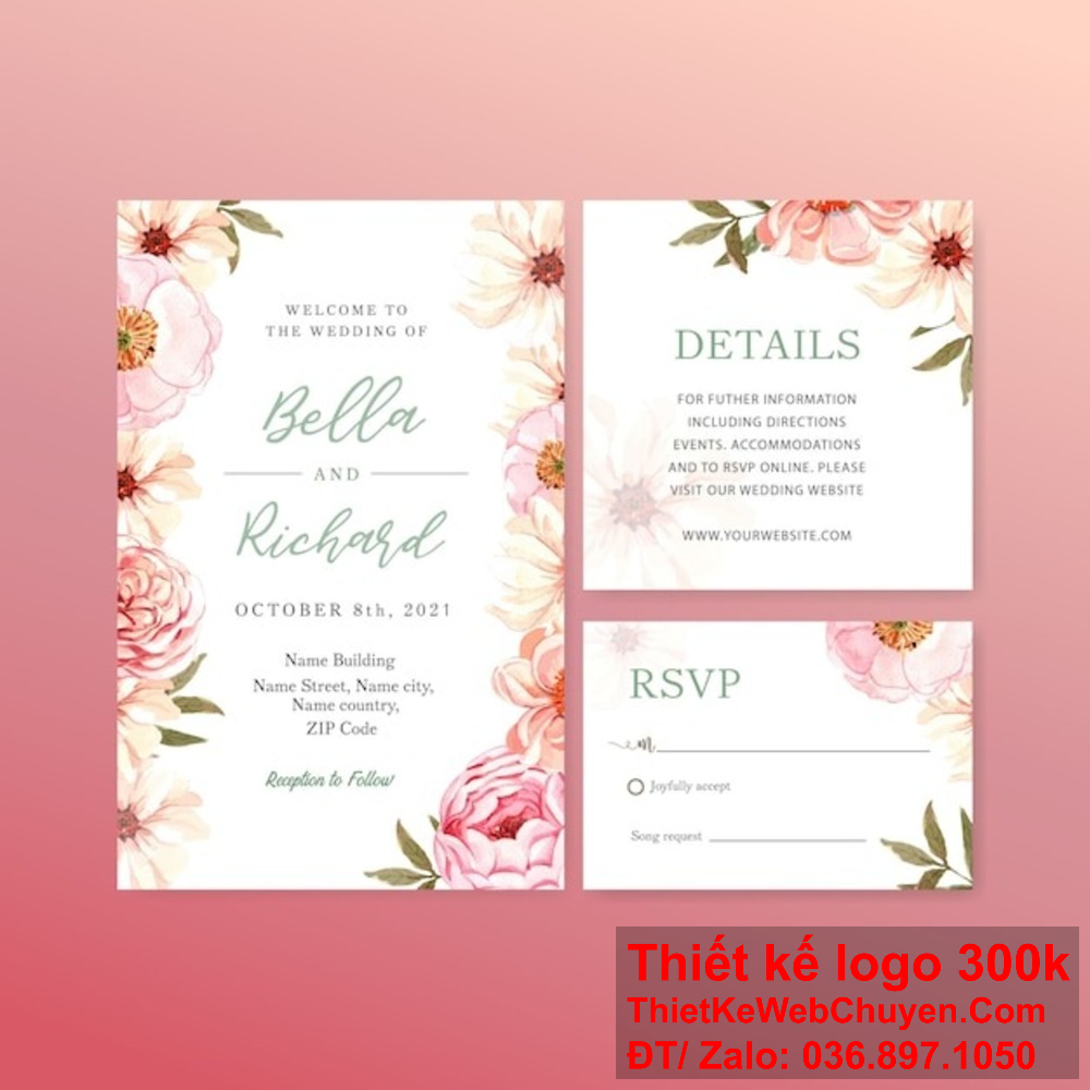 Thể hiện phong cách cá nhân và sự đặc biệt của bạn qua thiệp mời chuyên nghiệp từ chúng tôi. Mỗi thiệp mời Đám Cưới là một tác phẩm nghệ thuật riêng biệt, thể hiện sự tôn trọng và tình yêu của bạn.