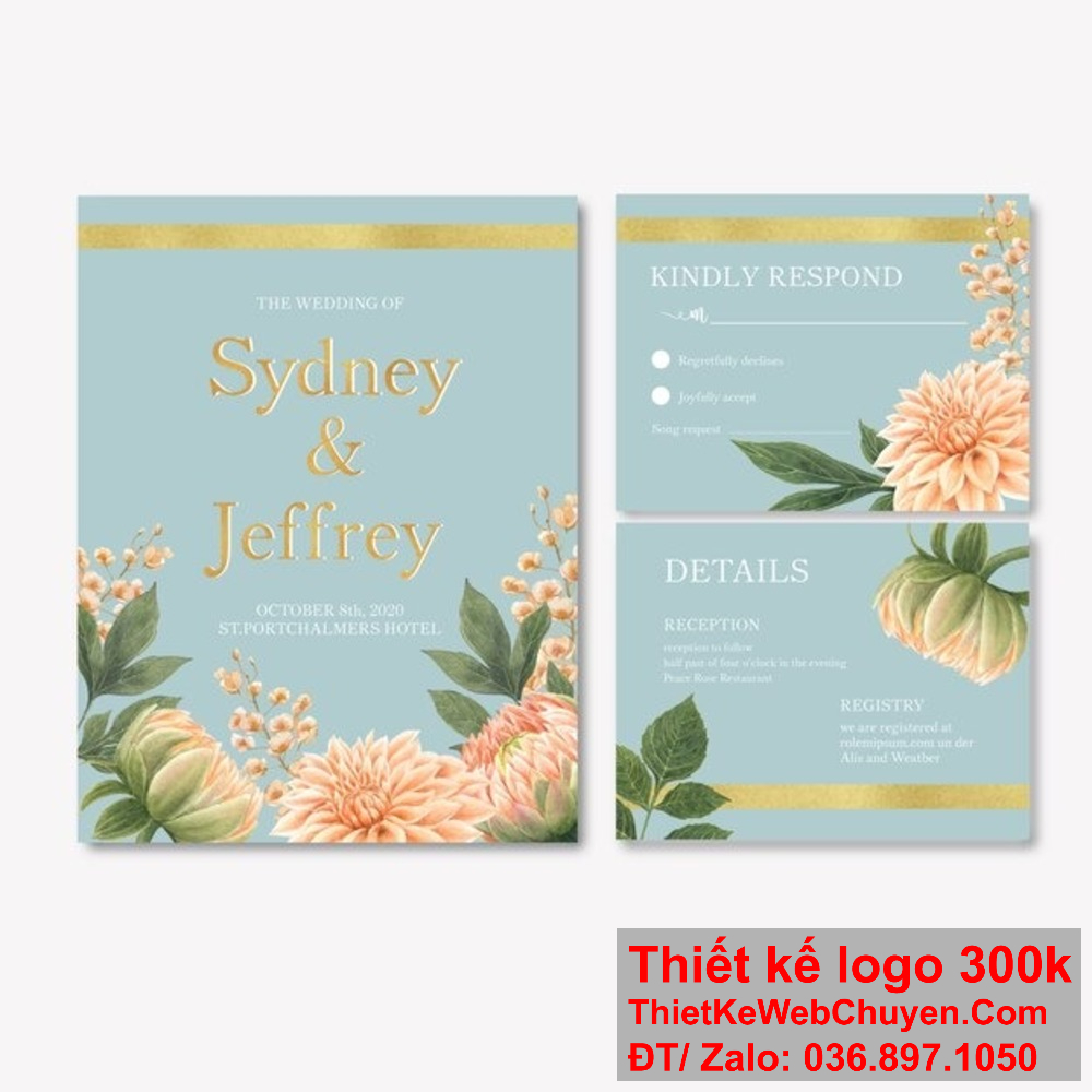 Thiệp mời Đám Cưới của chúng tôi sẽ làm nổi bật ngày trọng đại của bạn. Chúng tôi hiểu rằng một Đám Cưới quan trọng cần có những thiệp mời đặc biệt và ý nghĩa.