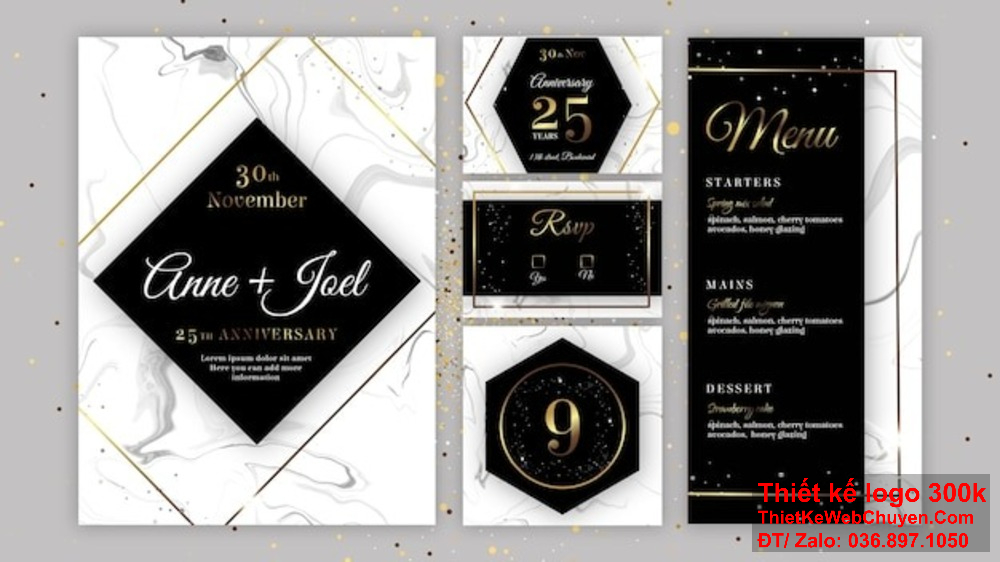 Sự tinh tế trong thiết kế thiệp mời Lễ Kỷ Niệm sẽ góp phần làm nổi bật dịp lễ đặc biệt của bạn. Thiết kế đẹp mắt và thông điệp ý nghĩa, thiệp mời Lễ Kỷ Niệm sẽ tạo ra một kỷ niệm đẹp suốt đời.