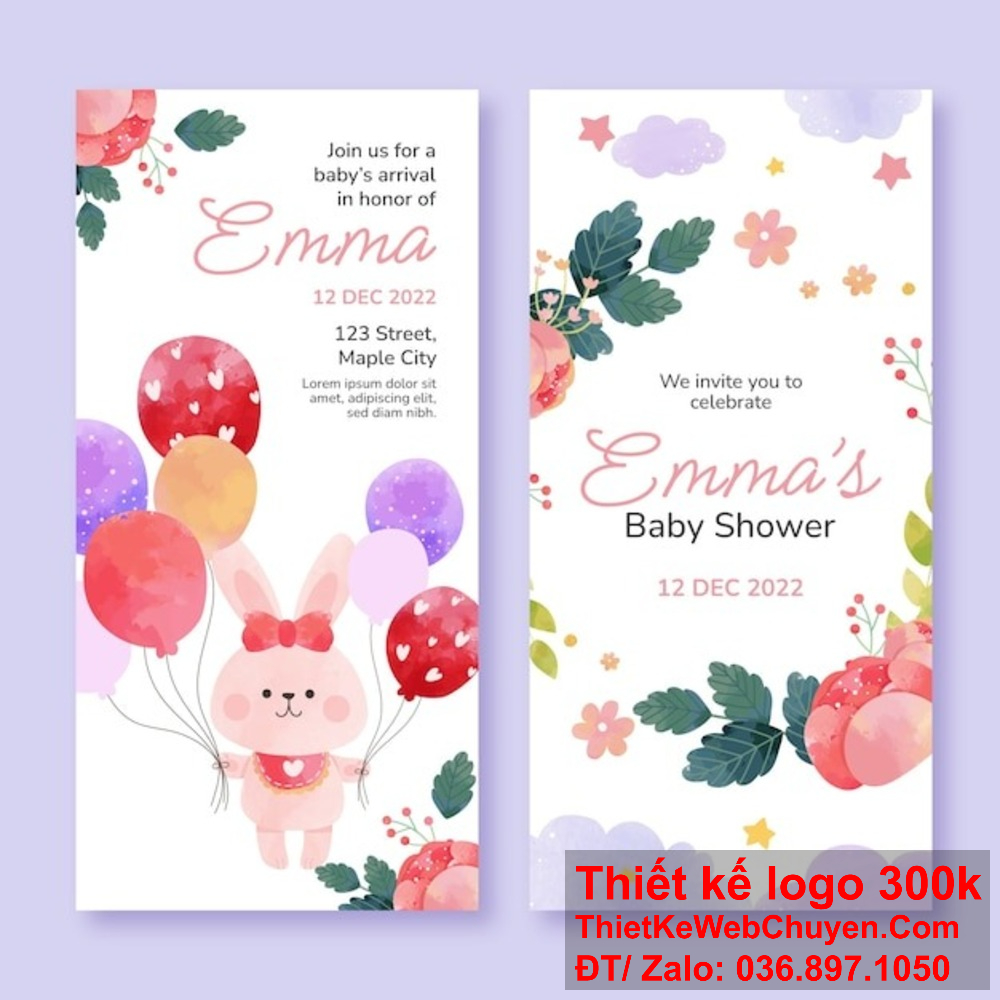 Tạo ra ấn tượng mạnh mẽ với bạn bè và người thân qua thiệp mời sinh nhật đặc biệt từ chúng tôi. Chúng tôi cam kết mang lại sự hài lòng tối đa với mỗi thiệp mời sinh nhật mà chúng tôi tạo ra.