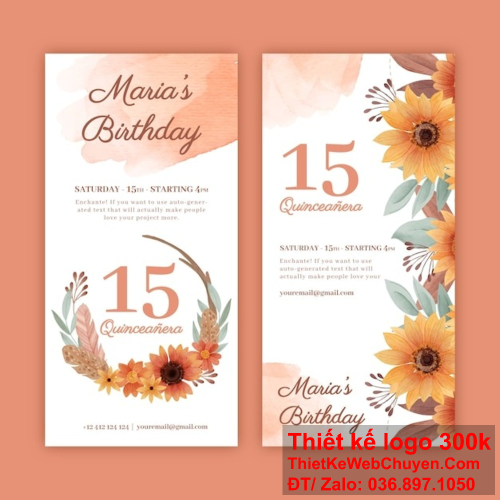 Bước vào thế giới của thiết kế thiệp mời sinh nhật độc đáo và ấn tượng. Chào mừng bạn đến với dịch vụ thiết kế thiệp mời sinh nhật của chúng tôi!