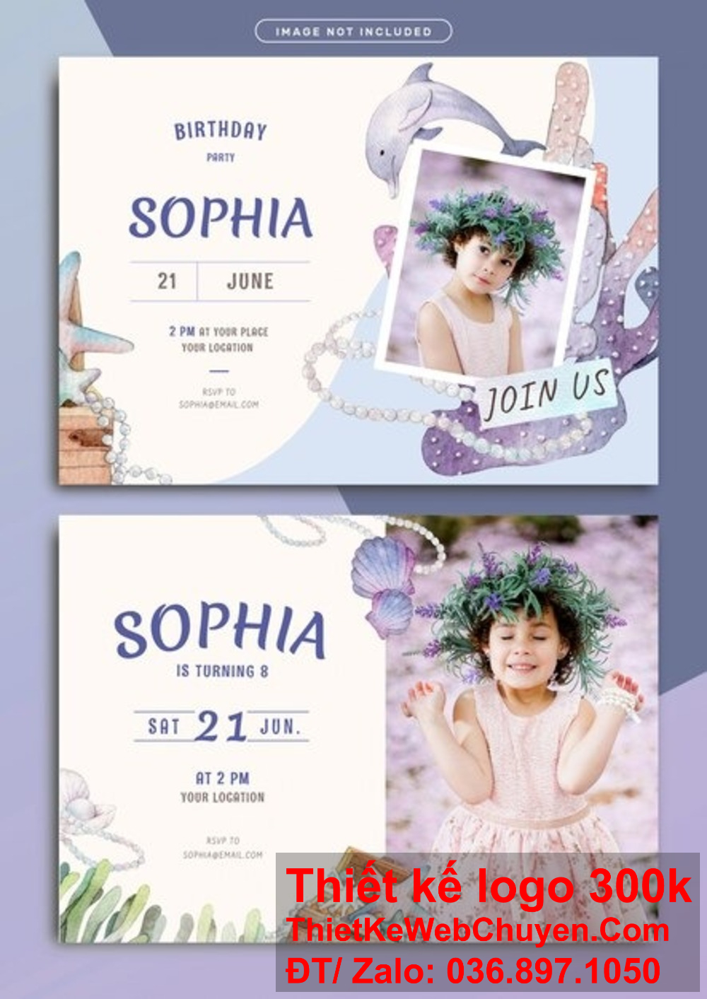 Thể hiện phong cách cá nhân và sự đặc biệt của bạn qua thiệp mời chuyên nghiệp từ chúng tôi. Mỗi thiệp mời sinh nhật là một tác phẩm nghệ thuật riêng biệt, thể hiện sự tôn trọng và yêu thương của bạn.