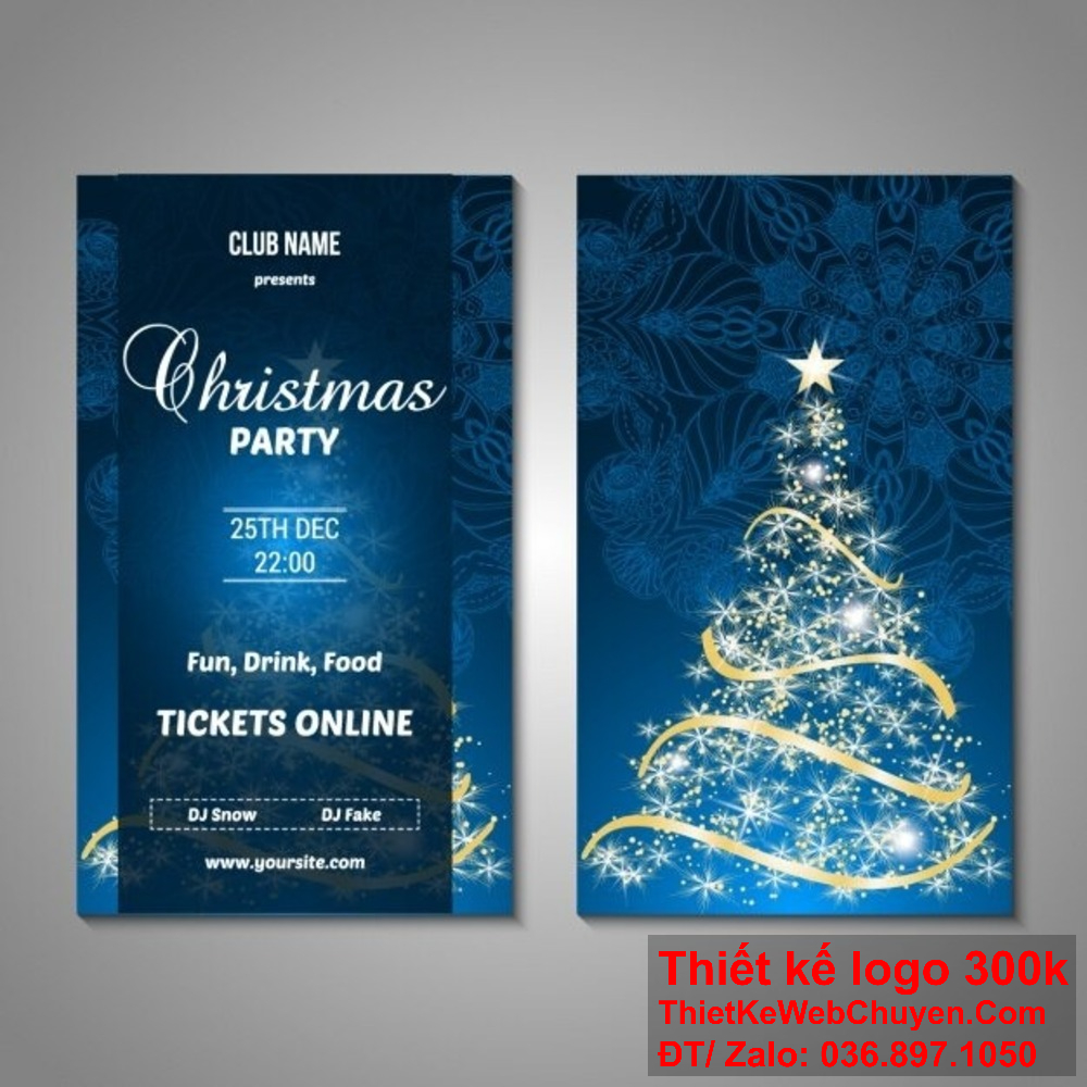 "Mùa Giáng Sinh sẽ trở nên đặc biệt hơn với sự tham dự của bạn qua thiệp mời này." "Thiệp mời đặc biệt này sẽ là cánh cửa mở ra cho buổi tiệc Giáng Sinh ấm áp của chúng tôi."