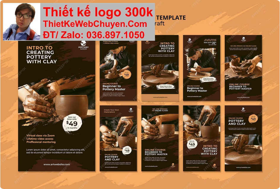 Thiết kế web Bán đồ gốm sứ chuyên nghiệp Thiết kế web Bán đồ gốm sứ chuyên nghiệp