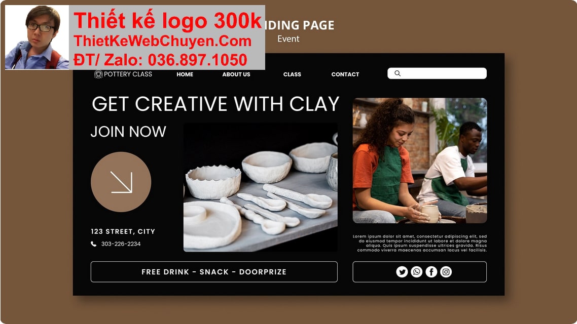 Thiết kế web Bán đồ gốm sứ chuyên nghiệp Thiết kế web Bán đồ gốm sứ chuyên nghiệp