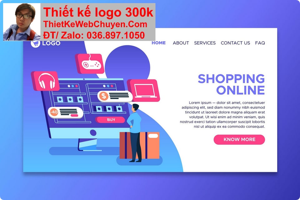 Thiết kế web Bán hàng online Dropshipping chuyên nghiệp
