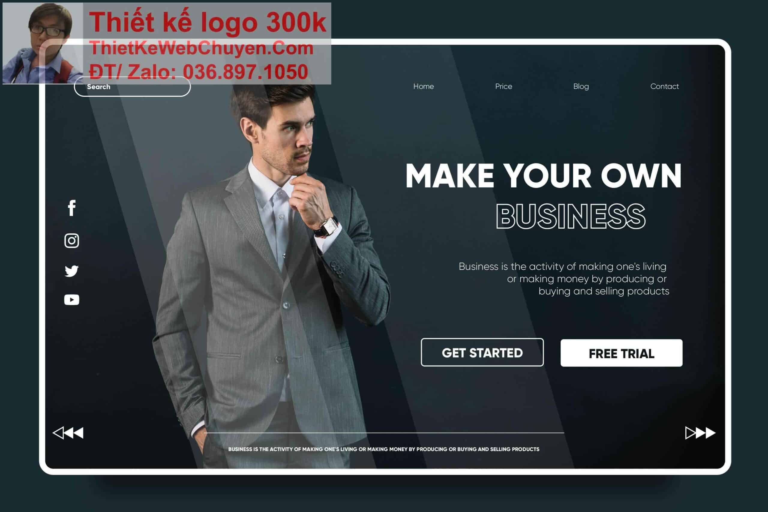 Thiết kế web bán áo vest chuyên nghiệp Thiết kế web bán áo vest chuyên nghiệp