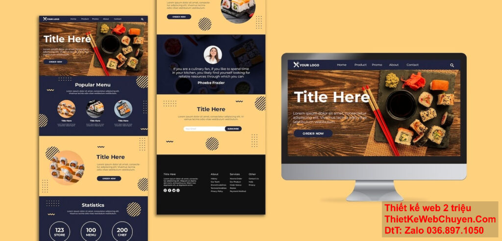 Delecweb sẽ tạo ra một trang web bán hàng độc đáo và thu hút khách hàng.