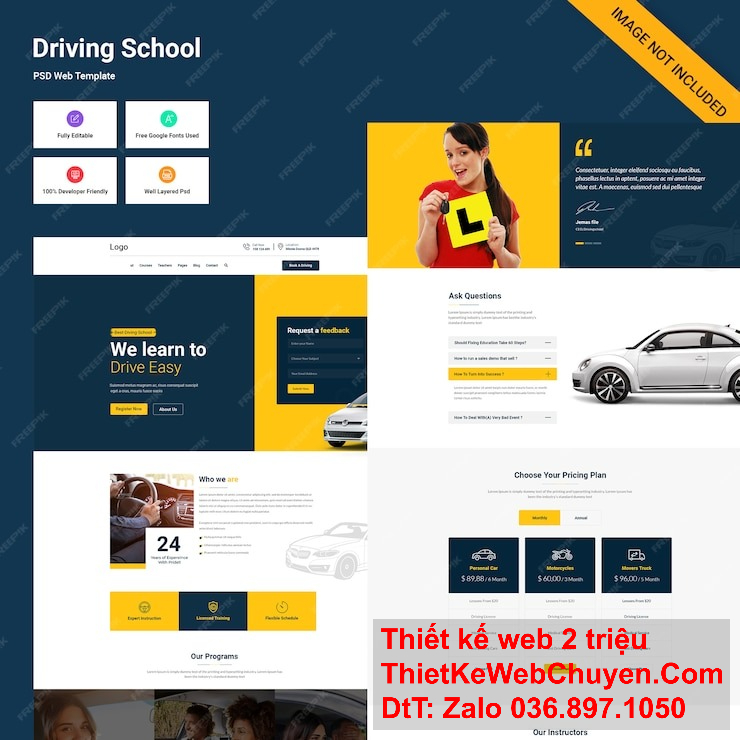 Khám phá ngay công cụ thiết kế web miễn phí của chúng tôi để tạo ra trang web ấn tượng mà không tốn một xu nào