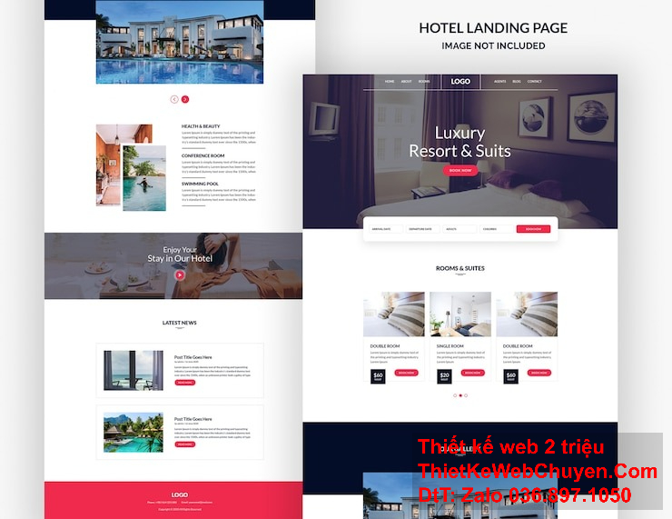 Dễ dàng, nhanh chóng và hoàn toàn miễn phí - đó là những gì bạn có được khi sử dụng công cụ thiết kế web của chúng tôi