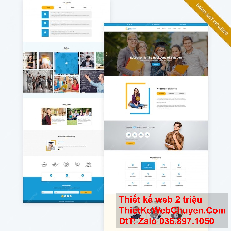 Thiết kế web bán hàng trên Facebook cung cấp một giao diện thân thiện với người dùng.