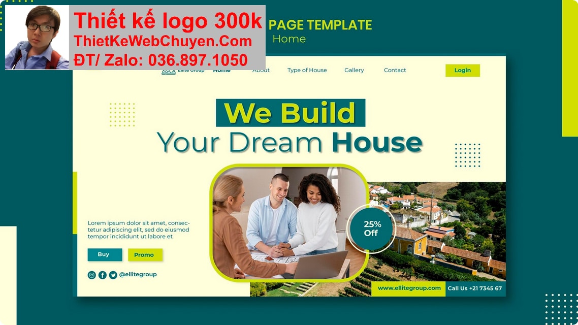 Thiết kế web homestay chuyên nghiệp