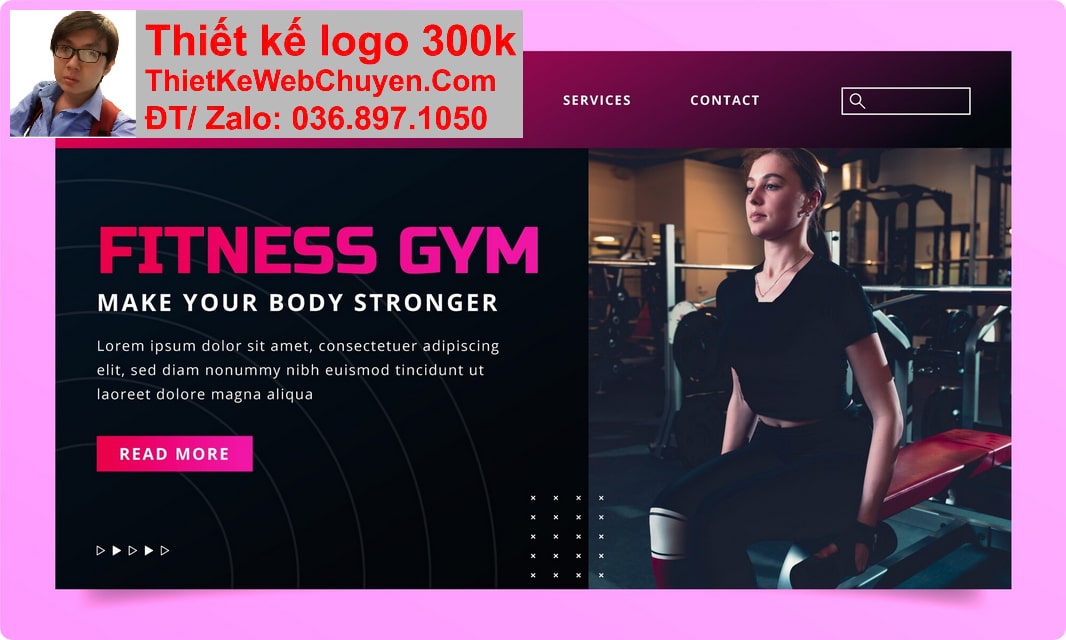 Thiết kế web phòng tập gym chuyên nghiệp Thiết kế web phòng tập gym chuyên nghiệp