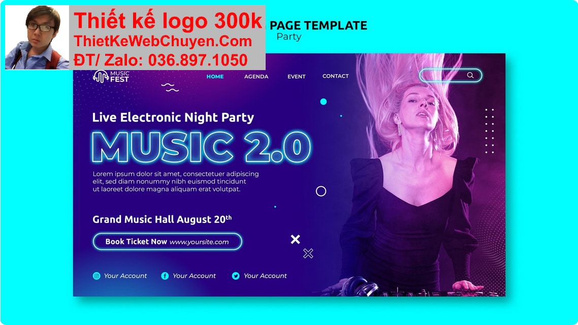 Thiết kế web quán karaoke chuyên nghiệp