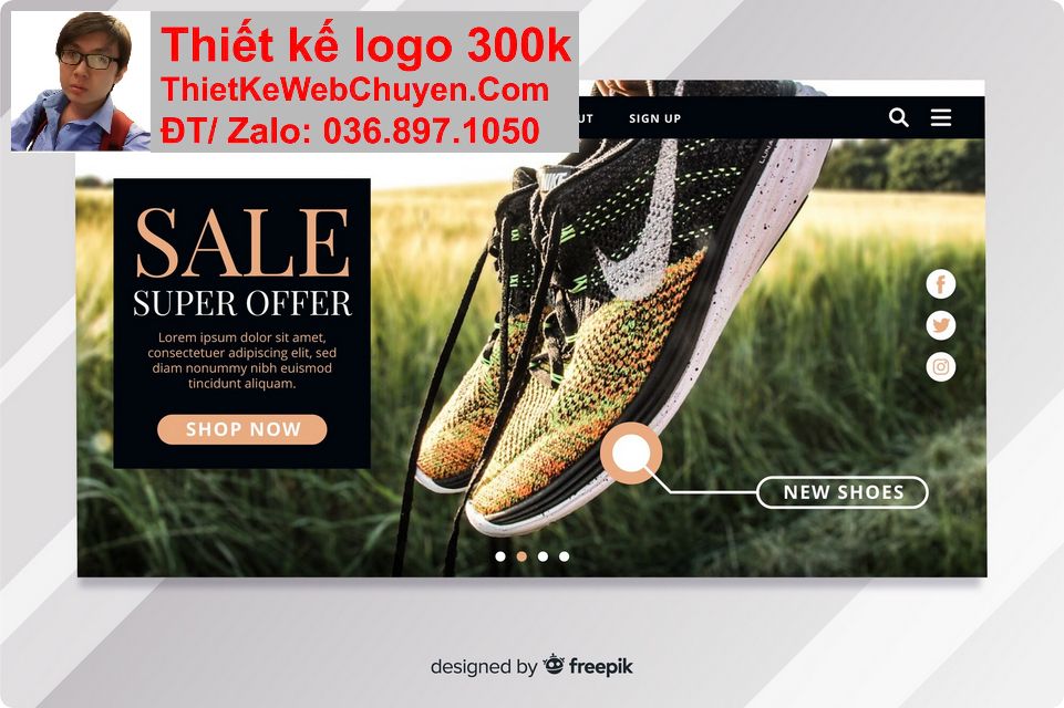 Thiết kế web shop bán giày dép chuyên nghiệp Thiết kế web shop bán giày dép chuyên nghiệp