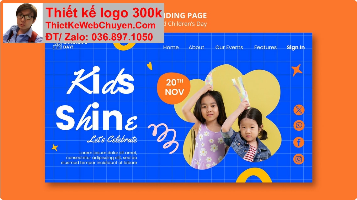 Thiết kế web shop đồ trẻ em kid chuyên nghiệp Thiết kế web shop đồ trẻ em kid chuyên nghiệp