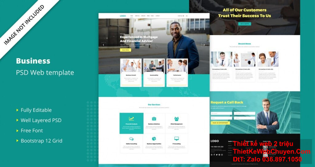 Thiết kế website bán hàng Mona có tính năng gửi thông báo tự động.