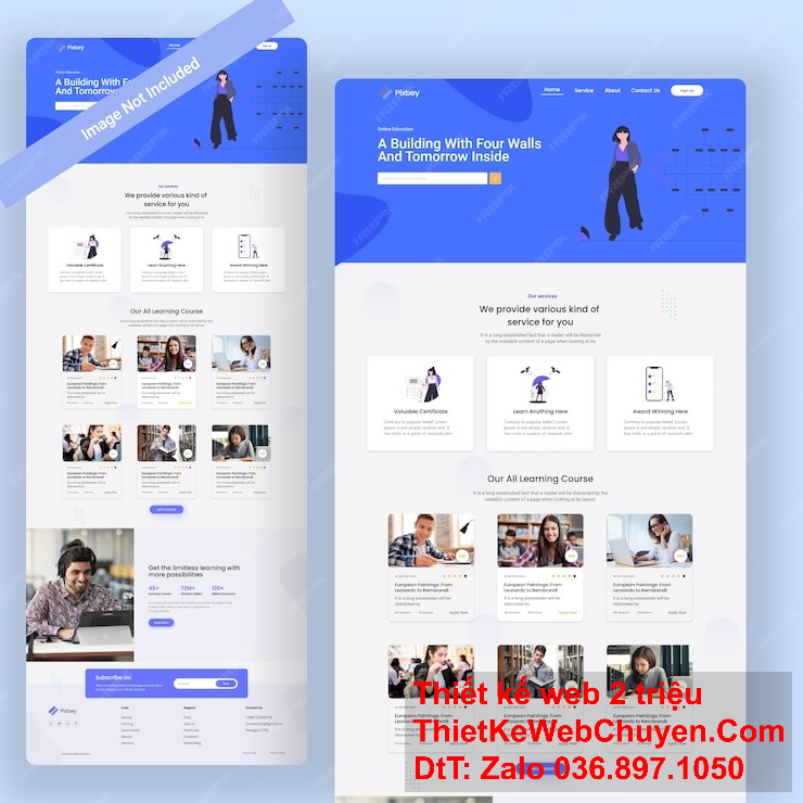 Thiết kế website bán hàng Mona có giao diện sáng tạo và độc đáo.