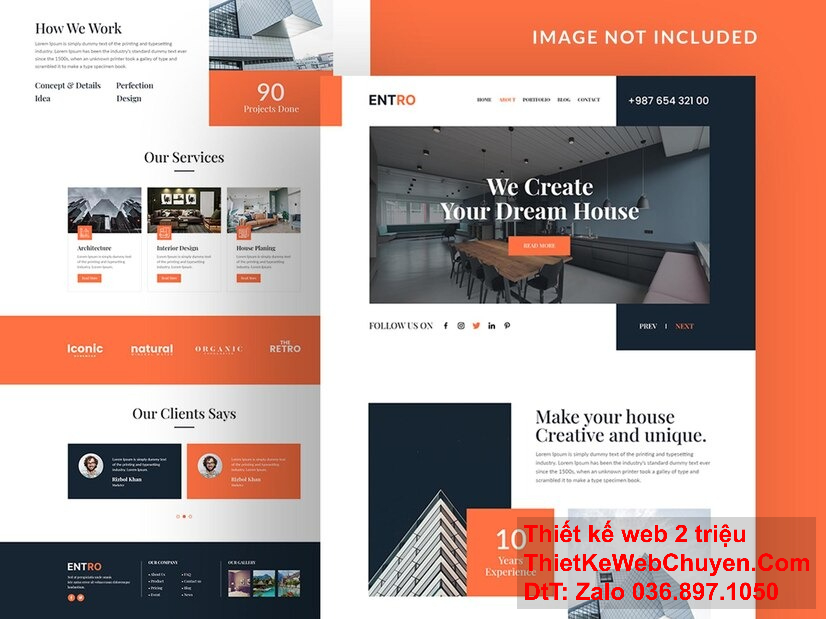Thiết kế website bán hàng Mona đảm bảo giao diện thân thiện với người dùng.