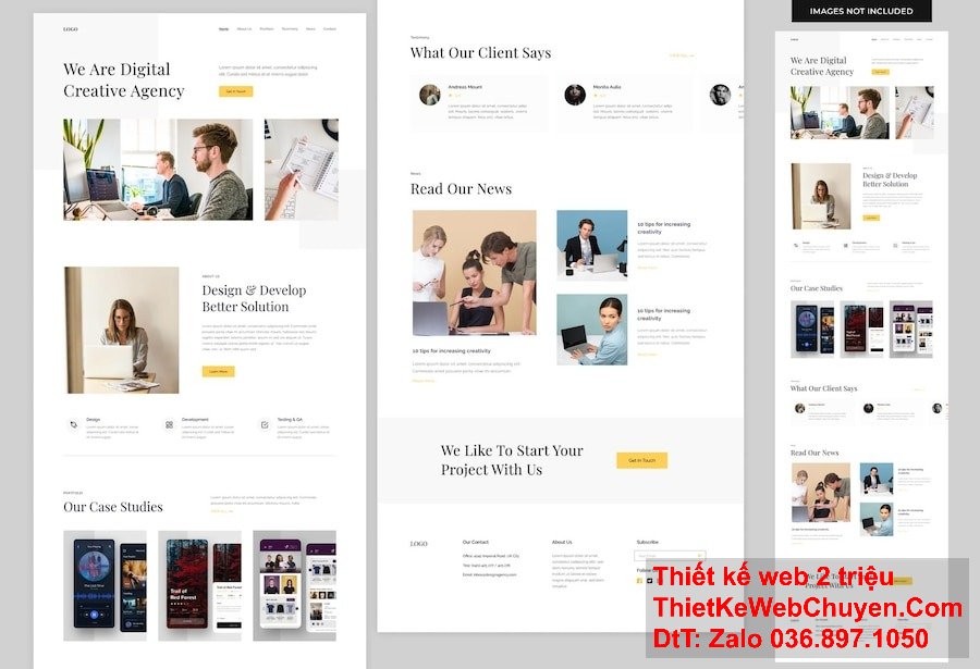 Thiết kế website bán hàng thuythu giúp bạn theo dõi hành vi khách hàng.