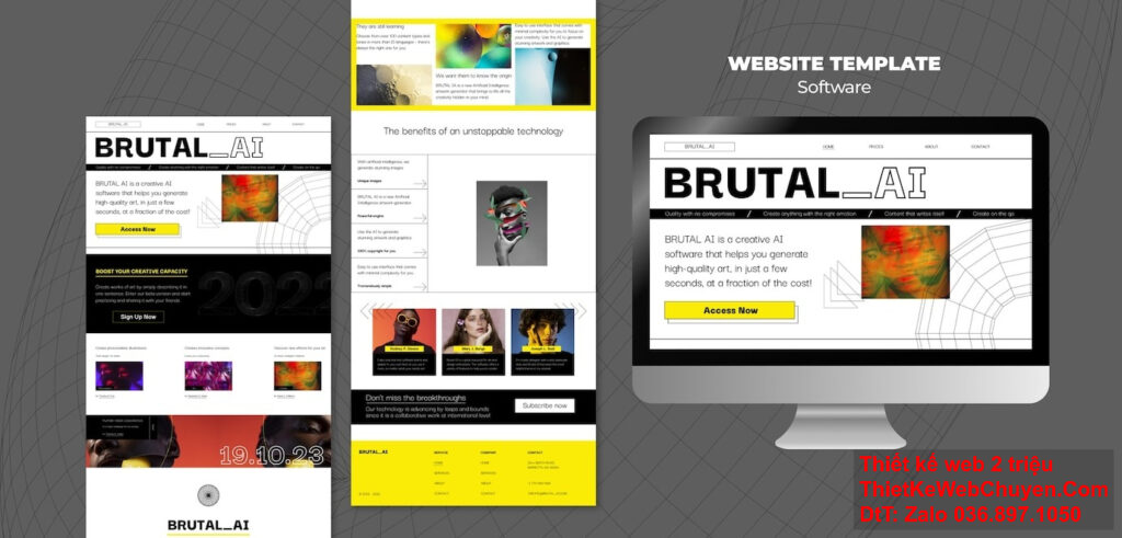 Thiết kế website bán hàng thuythu mang lại trải nghiệm người dùng tuyệt vời.