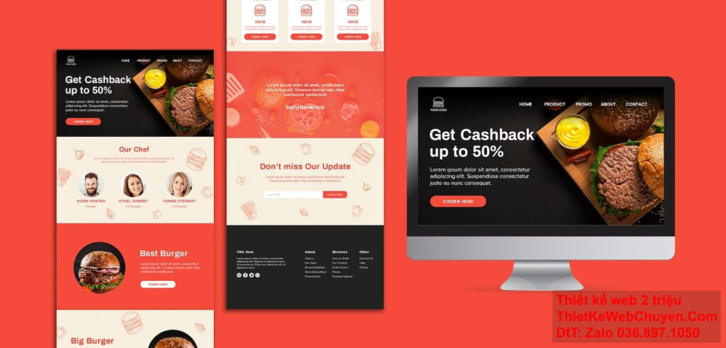 Thuythu cam kết thiết kế website bán hàng độc đáo và sáng tạo.