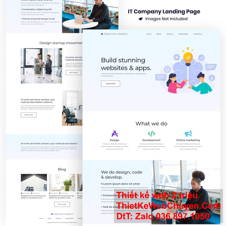 Thuythu thiết kế website bán hàng với tính năng thanh toán tiện lợi.
