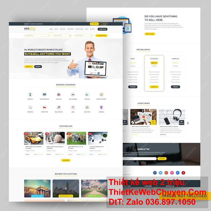 Chúng tôi sử dụng công nghệ hiện đại để thiết kế websites WordPress trọn gói giá rẻ chuẩn SEO.