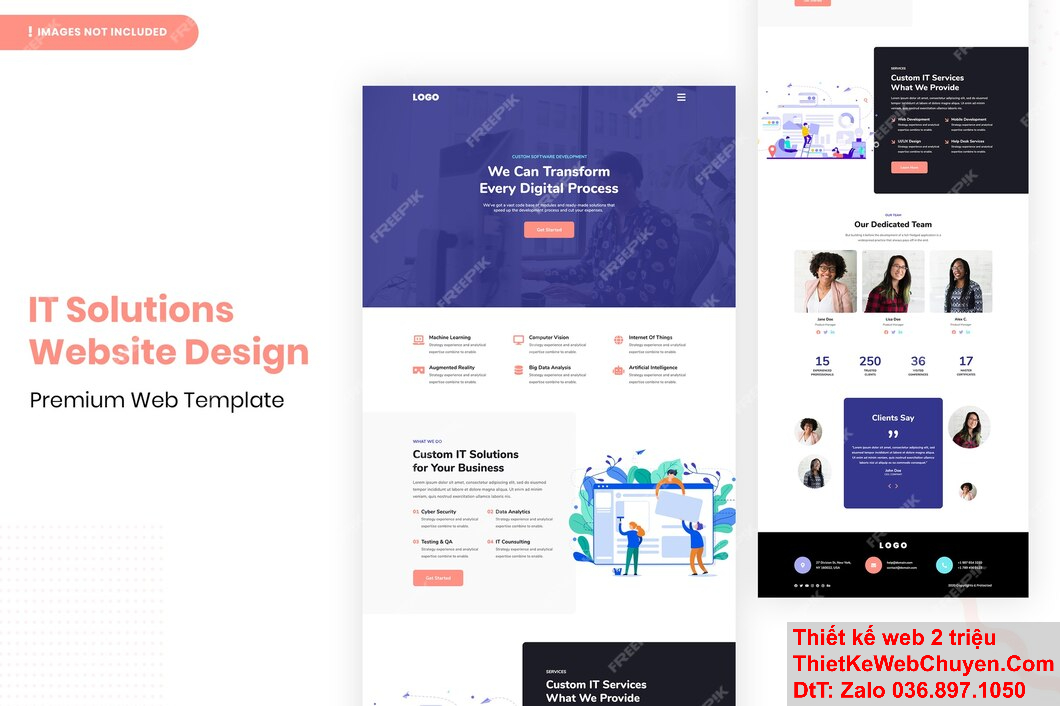 Sự chuyên nghiệp, sáng tạo và hiệu quả là những gì bạn có thể mong đợi khi chọn dịch vụ thiết kế website tại TPHCM của chúng tôi.