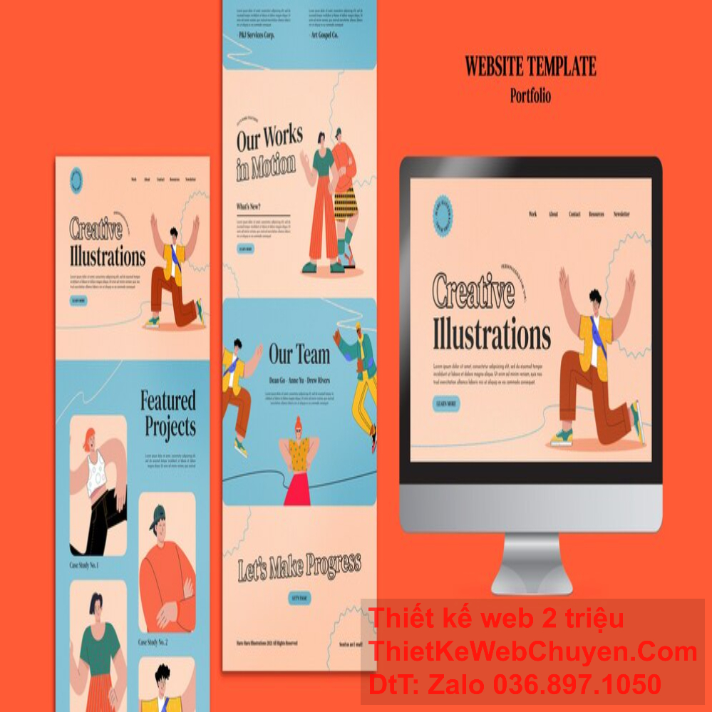 Thiết kế website cơ bản bao gồm việc tạo các bảng và danh sách.