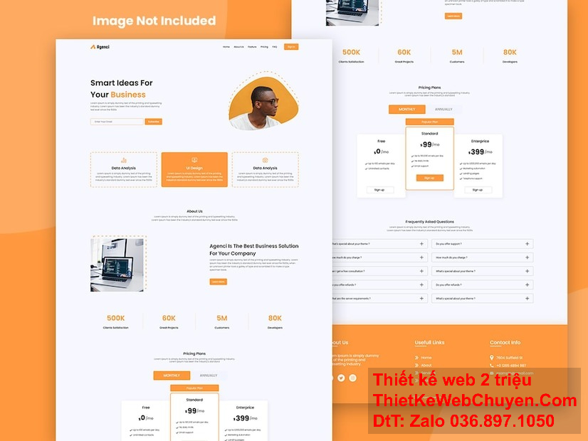 Với sự sáng tạo và kiến thức chuyên môn sâu rộng, chúng tôi tự tin mang đến giải pháp thiết kế web doanh nghiệp phù hợp nhất cho bạn Chúng tôi tập trung vào việc phát triển trang web doanh nghiệp để nâng cao tầm nhìn và giúp bạn tiếp cận khách hàng một cách dễ dàng