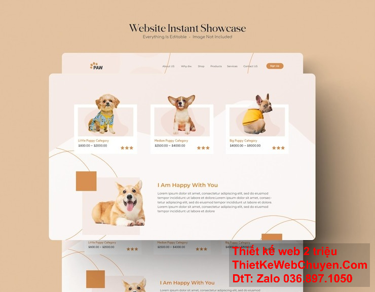 Dịch vụ thiết kế web doanh nghiệp chuyên nghiệp, tạo ra trải nghiệm trực tuyến độc đáo và hiệu quả. Đội ngũ chuyên gia thiết kế web doanh nghiệp của chúng tôi luôn đảm bảo rằng mỗi dự án được thực hiện với sự tận tâm và chất lượng cao nhất.