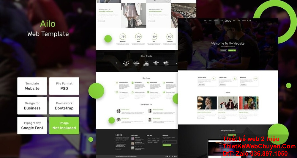Thiết kế website giá rẻ Liên Hoàn Phát chuyên nghiệp và uy tín.