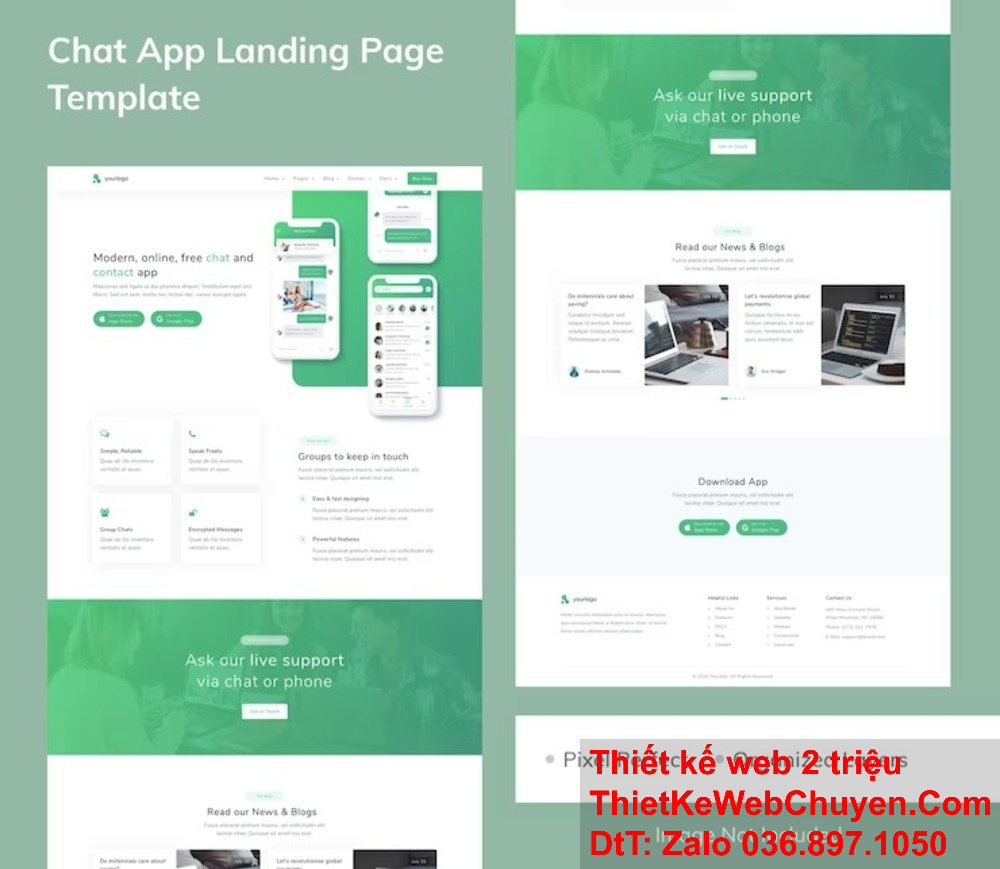 Liên Hoàn Phát thiết kế website giá rẻ cho các cá nhân và doanh nghiệp.