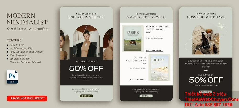 Websiteviet cam kết thiết kế website với chi phí hợp lý.