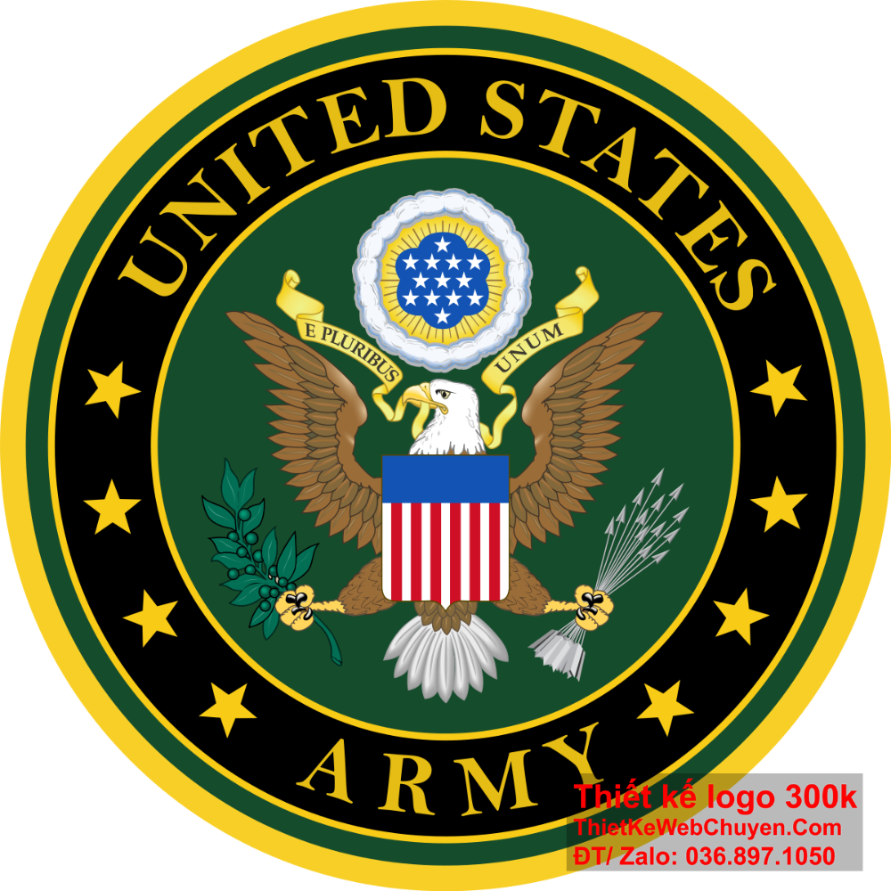 Màu sắc và hình ảnh trong US Army Logo thường mang tính biểu tượng và sâu sắc.