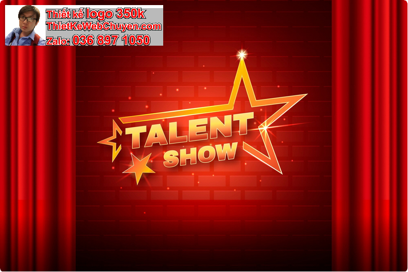 Ứng dụng logo online trên backdrop sân khấu khai trương T