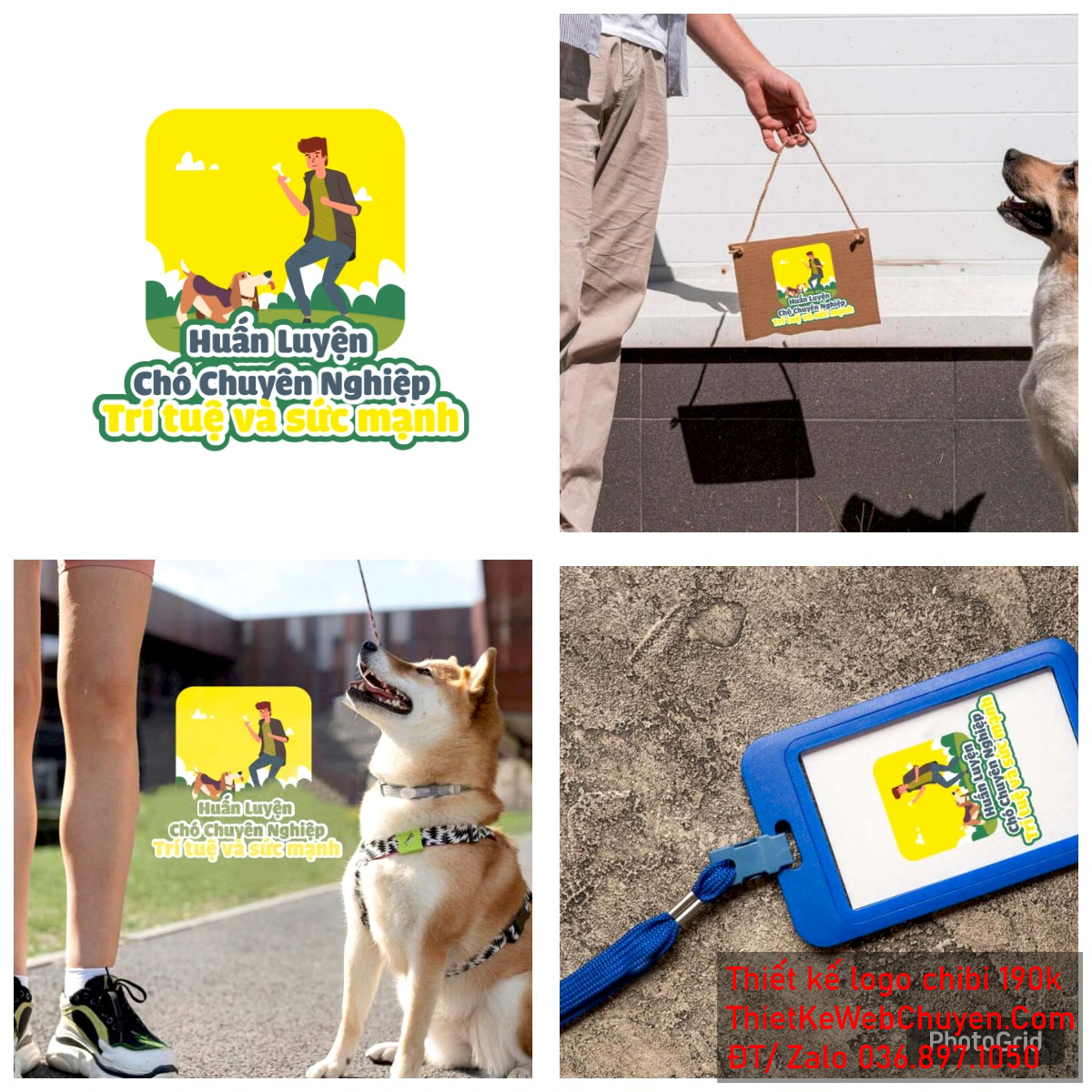 Vẽ chibi chú chó đang chơi cùng người đàn ông trong vườn để thiết kế logo Vẽ chibi chú chó đang chơi cùng người đàn ông trong vườn để thiết kế logo