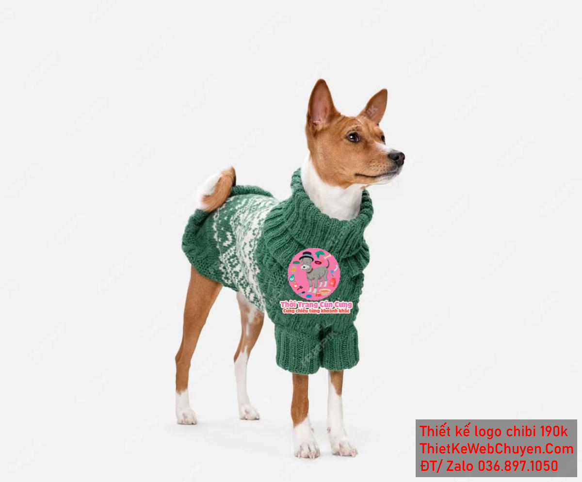 Vẽ chibi chú chó xám cao to đội mũ đen bán thời trang thú cưng để thiết kế logo Vẽ chibi chú chó xám cao to đội mũ đen bán thời trang thú cưng để thiết kế logo