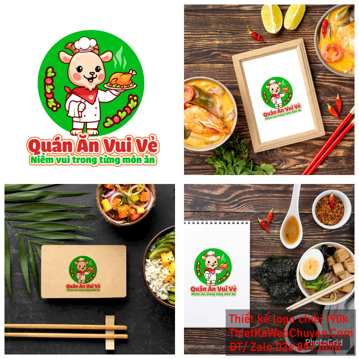 Vẽ chibi chibi chú dê đầu bếp bán gà rán thơm ngon để thiết kế logo Vẽ chibi chú dê đầu bếp bán gà rán thơm ngon để thiết kế logo mẫu 5